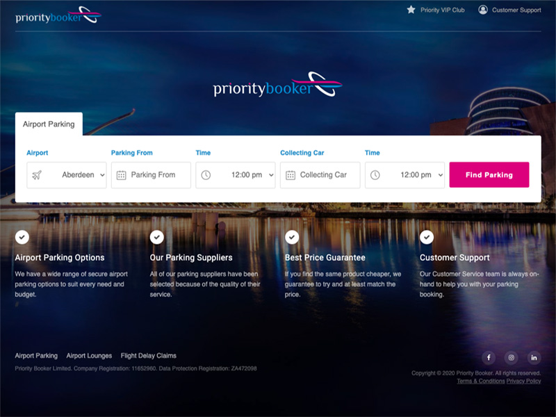 Barsbank project - Priority Booker - Full website and management system development, including digital marketing integration.